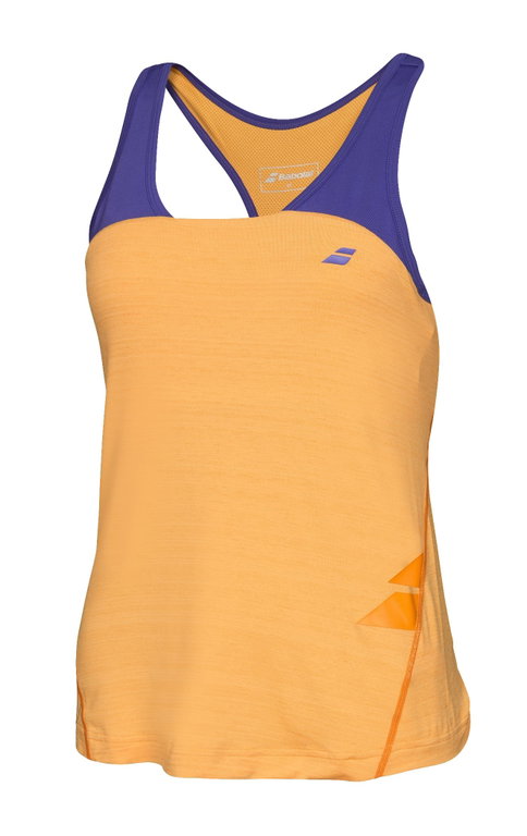 Babolat Tennis-Tank Racerback Performance #16 orange Mädchen